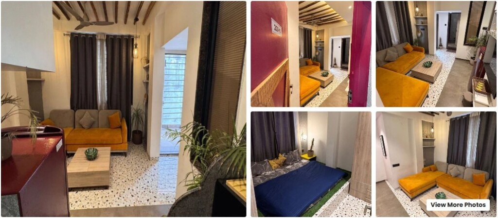 3.Hostique Sage – Comfy Studio for Families & Couples Near Palasia, INDORE