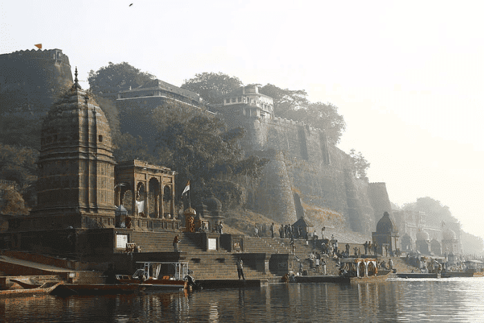 Maheshwar Fort . Places to visit in indore during rainy season